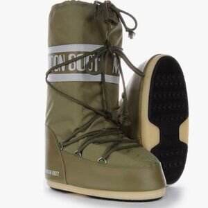 Moon Boot Icon Tall Khaki Boots